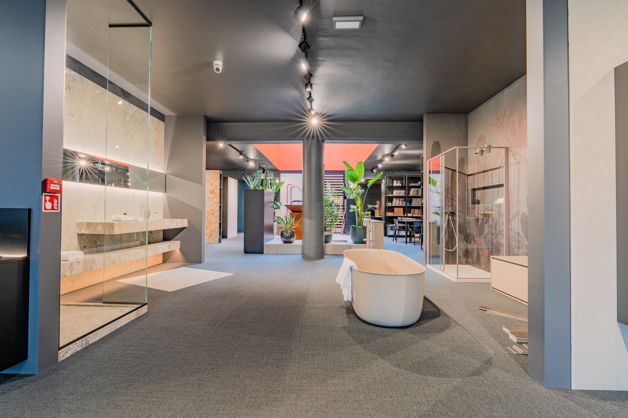 Area centrale showroom